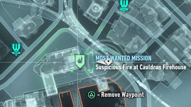 Musisz teraz zlokalizować drugą remizę strażacką, która została podpalona przez Świetlika - Gotham w płomieniach (Gotham on Fire) | Poszukiwani przestępcy w Arkham Knight - Batman Arkham Knight - poradnik do gry