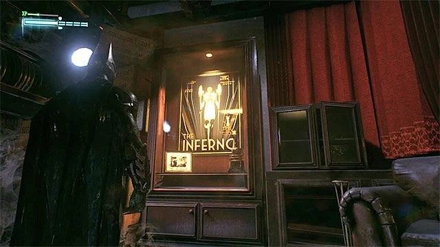 Sfotografuj oszkloną gablotę - Zagadki słowne w studiu filmowym Panessa | Sekrety - Studia Panessa - Batman Arkham Knight - poradnik do gry