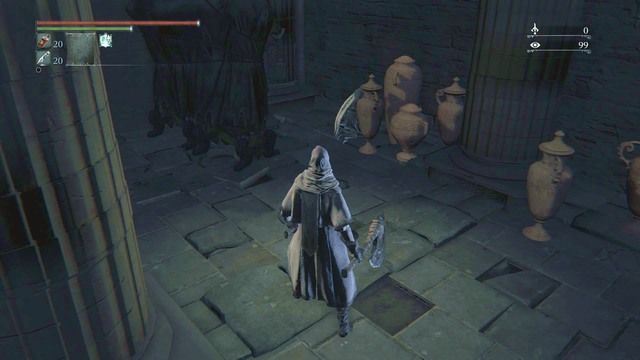 Ubierz odpowiedni strój, aby porozmawiać z Adellą. - Yahargul, Niewidzialna wioska - Podziemne więzienie | Opis przejścia Bloodborne - Bloodborne - poradnik do gry