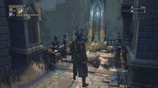 Modlący się Alfred, miejsce pierwszego spotkania. - Alfred | Zadania poboczne w Bloodborne - Bloodborne - poradnik do gry