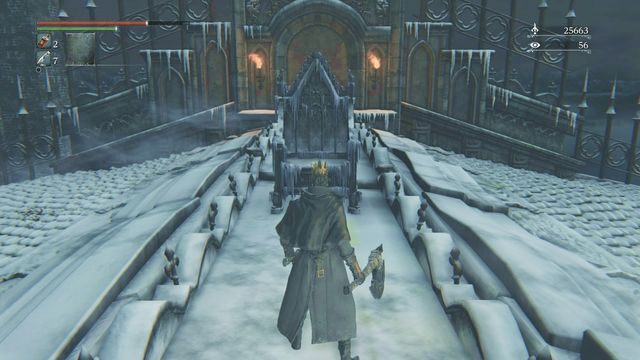 Załóż koronę i podejdź do tronu. - Królowa Annalise | Zadania poboczne w Bloodborne - Bloodborne - poradnik do gry