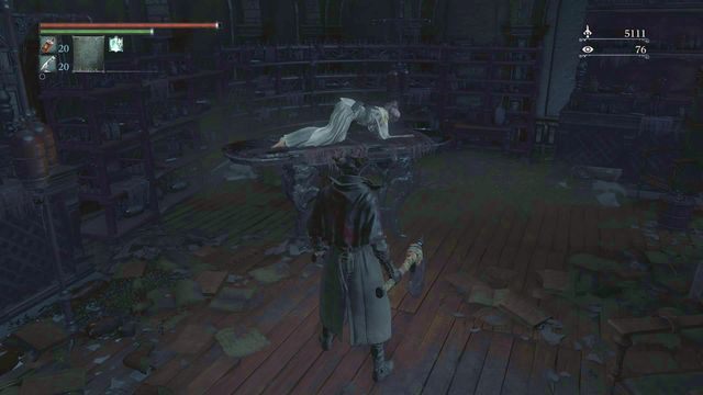 Iosefka podczas spotkania w późniejszej fazie gry. - Iosefka | Zadania poboczne w Bloodborne - Bloodborne - poradnik do gry