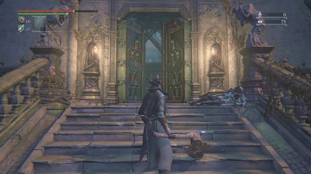 Eileen, przed Archikatedrą. - Wybór Konwentu | Zadania poboczne w Bloodborne - Bloodborne - poradnik do gry