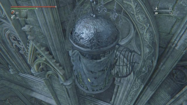 Zacznij od przeniesienia się do lampy Mieszkanie Mergo: środek - Koszmar Mensisa | Opis przejścia Bloodborne - Bloodborne - poradnik do gry