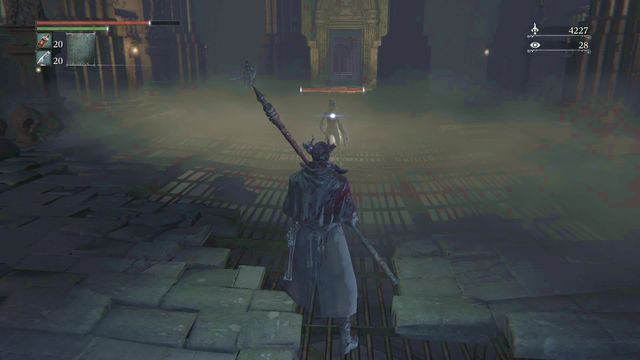 Odwróconego tyłem przeciwnika koniecznie zaatakuj ciosem kończącym. - Yahargul, Niewidzialna wioska - Kaplica Yahargul | Opis przejścia Bloodborne - Bloodborne - poradnik do gry