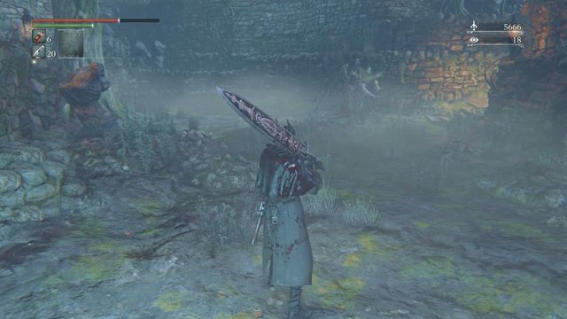Poczekaj, aż drugi przeciwnik wyjdzie do góry, jeśli chcesz zabić muchy pojedynczo. - Byrgenwerth | Opis przejścia Bloodborne - Bloodborne - poradnik do gry