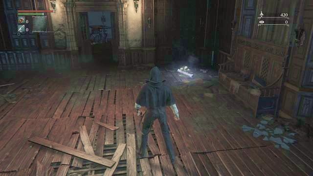 Czytając notatki dowiesz się nieco o sterowaniu oraz mechanice walki. - Klinika Iosefki | Opis przejścia Bloodborne - Bloodborne - poradnik do gry