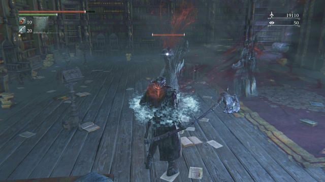 Dłuższe pozostanie w zasięgu ataku może mieć przykre konsekwencje. - Zapomniany Zamek Cainhurst | Opis przejścia Bloodborne - Bloodborne - poradnik do gry