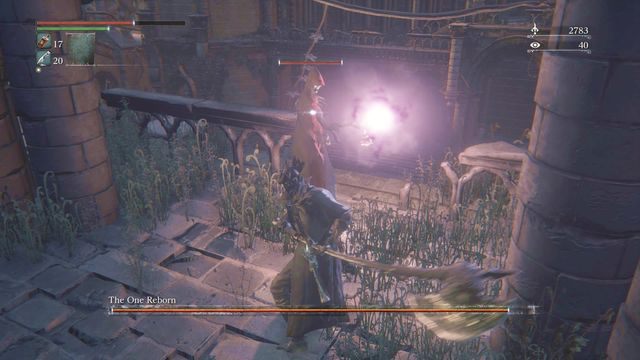Przed właściwą walką wyeliminuj magów znajdujących się na górnych balkonikach. - Odrodzony | Bossowie w Bloodborne - Bloodborne - poradnik do gry