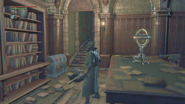 Miejsce znalezienia Narzędzia kuźni do Krwawych Klejnotów. - Jak naprawić oraz ulepszyć broń w Bloodborne? - Bloodborne - poradnik do gry