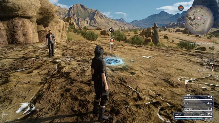 Rozbij obozowisko i przygotuj się do walki - Chapter 1 - Departure | Solucja Final Fantasy XV - Final Fantasy XV - poradnik do gry