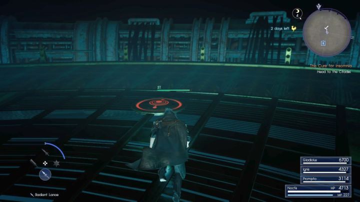 Wyjść możesz przy pomocy czerwonego przycisku na podłodze. - Costlemark Tower | Solucja Final Fantasy XV - Final Fantasy XV - poradnik do gry