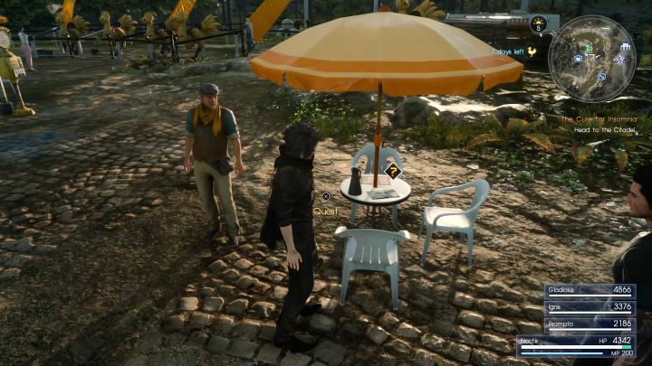 Zadanie rozpocząć możesz wchodząc w interakcję z książką leżącą na stole. - Jak odblokować Stacked Ham Sandwich (+50% EXP) w Final Fantasy XV? - Final Fantasy XV - poradnik do gry
