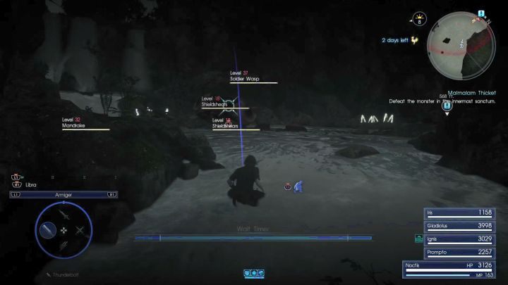 Prawdopodobnie najtrudniejsze starcie w całej lokacji. - Malmalam Thicket | Solucja Final Fantasy XV - Final Fantasy XV - poradnik do gry