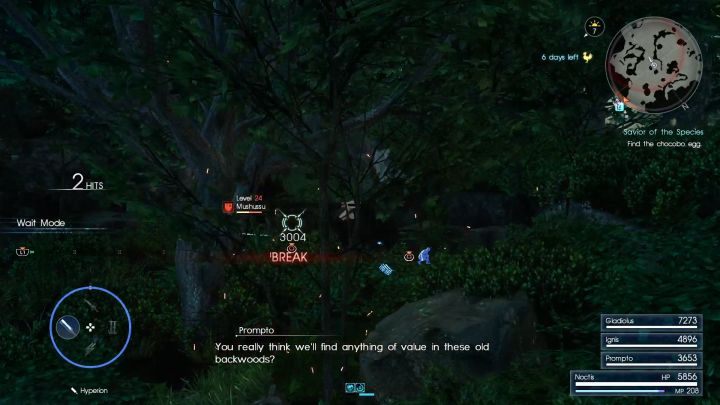 Mushussu nie wyróżnia się niczym szczególnym. - Myrlwood Forest | Solucja Final Fantasy XV - Final Fantasy XV - poradnik do gry