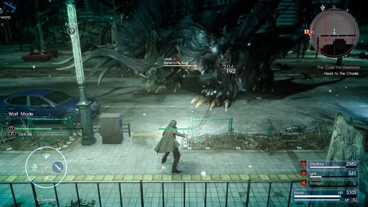 Możesz łatwo blokować i kontrować ataki Behemoth Kinga - Chapter 14 - Homecoming - Final Fantasy XV - poradnik do gry