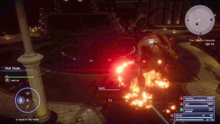 Staraj się atakować wroga, gdy nie jest pokryty płomieniami - Chapter 14 - Homecoming - Final Fantasy XV - poradnik do gry