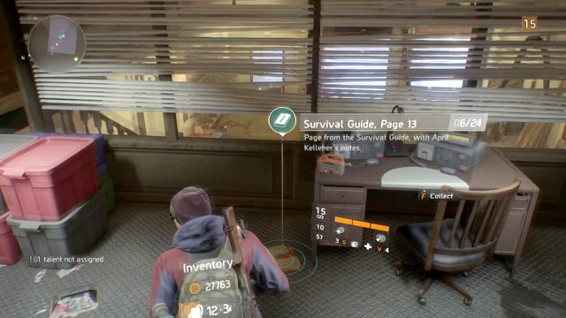 13 strona poradnika przetrwania - Clinton [M5] | Dane wywiadowcze w The Division - The Division - poradnik do gry