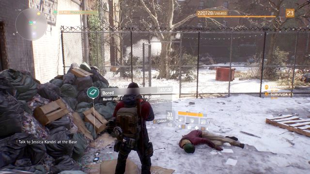 Kolejny telefon w alejce, w której możesz natknąć się na bandytów - Clinton [M5] | Dane wywiadowcze w The Division - The Division - poradnik do gry