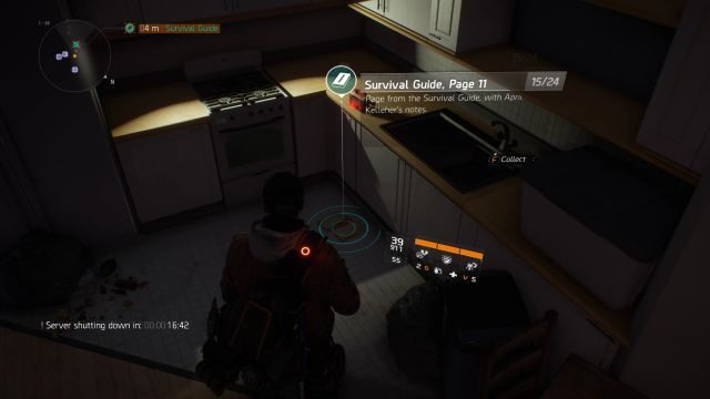 A tutaj sam poradnik, który leży w kuchni. - Hells Kitchen [M4] | Dane wywiadowcze w The Division - The Division - poradnik do gry