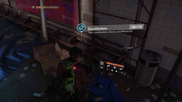 A tutaj drugie nagranie zlokalizowane pod ziemią. - Times Square [M6] | Dane wywiadowcze w The Division - The Division - poradnik do gry