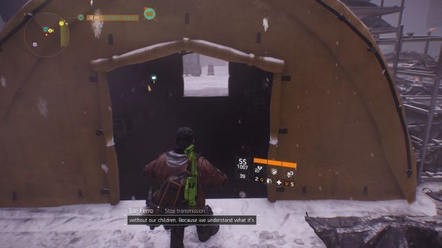 Raport znajduje się wewnątrz tego namiotu. - Times Square [M6] | Dane wywiadowcze w The Division - The Division - poradnik do gry