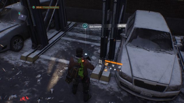 Nagranie leżące pomiędzy samochodami. - Garment District [M7] | Dane wywiadowcze w The Division - The Division - poradnik do gry