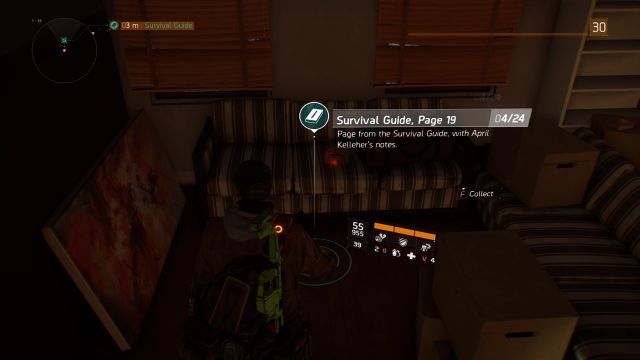 Poradnik leży w przytulnym mieszkanku. - Gramercy [M10] | Dane wywiadowcze w The Division - The Division - poradnik do gry