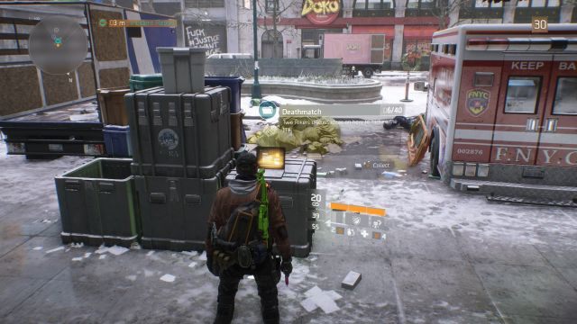 Łatwy do zauważenia komputer z raportem. - Gramercy [M10] | Dane wywiadowcze w The Division - The Division - poradnik do gry