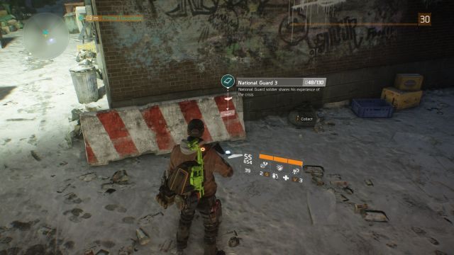 Nagranie znajduje się za sklepem z Tkaninami (Fabric). - Kips Bay [M12] | Dane wywiadowcze w The Division - The Division - poradnik do gry