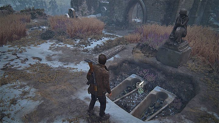 Obejrzyj otwarty dół żeby dodać nowy wpis do dziennika Natea - Uncharted 4 Kres Złodzieja: Rozdział 8 Grób Henryego Averyego - solucja, opis przejścia - Uncharted 4: Kres Złodzieja - poradnik do gry