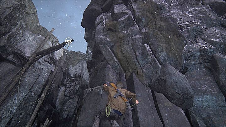 Po drodze odnajdziesz dwa nowe zaczepy - Uncharted 4 Kres Złodzieja: Rozdział 8 Grób Henryego Averyego - solucja, opis przejścia - Uncharted 4: Kres Złodzieja - poradnik do gry