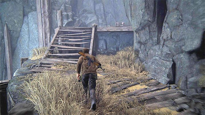 Po tym jak pomyślnie dotrzesz na drugi koniec przepaści zaczekaj aż Nate doda nowe notatki do dziennika i wznów przemarsz - Uncharted 4 Kres Złodzieja: Rozdział 8 Grób Henryego Averyego - solucja, opis przejścia - Uncharted 4: Kres Złodzieja - poradnik do gry