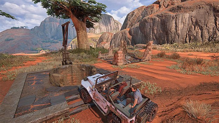 Powróć do jeepa i tym razem wyrusz w stronę obszaru zlokalizowanego na prawo od miejsca startu - Uncharted 4 Kres Złodzieja: Rozdział 10 Dwanaście wież - solucja, opis przejścia - Uncharted 4: Kres Złodzieja - poradnik do gry