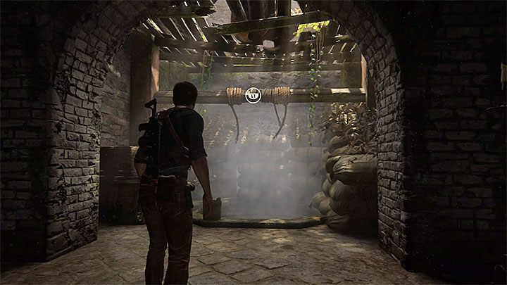 Musisz dotrzeć do miejsca użycia linki z hakiem - Uncharted 4 Kres Złodzieja: Rozdział 14 Dołączcie do mnie w raju - solucja, opis przejścia - Uncharted 4: Kres Złodzieja - poradnik do gry