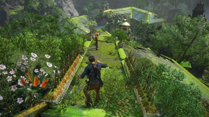 Przed Tobą posesja Averyego - niestety most się zawali, a Ty wylądujesz w wodzie - Uncharted 4 Kres Złodzieja: Rozdział 18 New Devon - solucja, opis przejścia - Uncharted 4: Kres Złodzieja - poradnik do gry