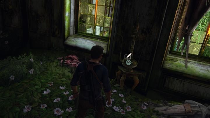Dodaj wpis o mugolskiej wazie - niedaleko niej znajdziesz również skarb i notatkę do dziennika - Uncharted 4 Kres Złodzieja: Rozdział 18 New Devon - solucja, opis przejścia - Uncharted 4: Kres Złodzieja - poradnik do gry