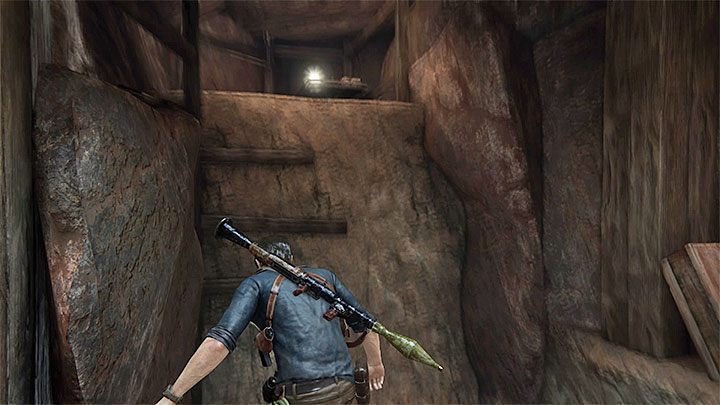 Zauważ, że możesz ustawić się teraz na poziomych belkach - Uncharted 4 Kres Złodzieja: Dwanaście wież - wszystkie skarby - Uncharted 4: Kres Złodzieja - poradnik do gry