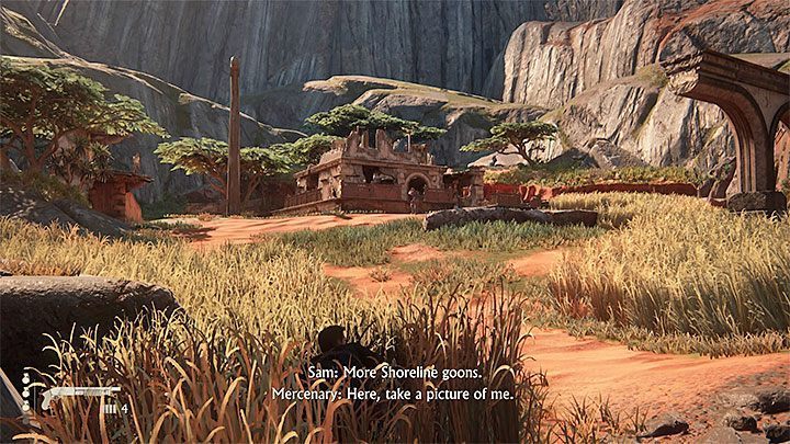 Jedenasty sekret znajduje się w ruinach zlokalizowanych najdalej po lewej stronie w największym obszarze mapy - Uncharted 4 Kres Złodzieja: Dwanaście wież - wszystkie skarby - Uncharted 4: Kres Złodzieja - poradnik do gry