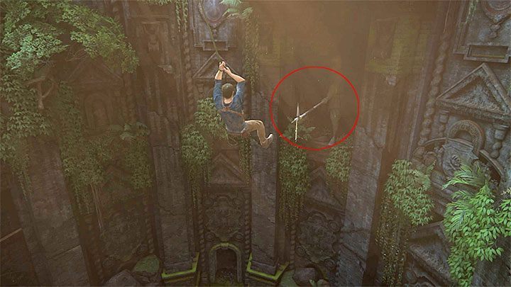 Dwunasty skarb możesz odnaleźć tuż po dotarciu do kryjówki piratów, którą rozpoznasz po dużych posągach - Uncharted 4 Kres Złodzieja: Na morzu - wszystkie skarby - Uncharted 4: Kres Złodzieja - poradnik do gry