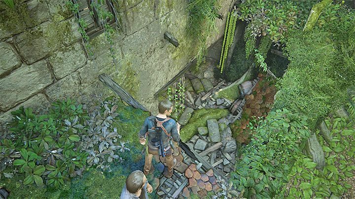Na ostatni piąty sekret możesz natrafić już po odnalezieniu Sama i wznowieniu wspólnej podróży - Uncharted 4 Kres Złodzieja: Rozbitkowie - wszystkie skarby - Uncharted 4: Kres Złodzieja - poradnik do gry