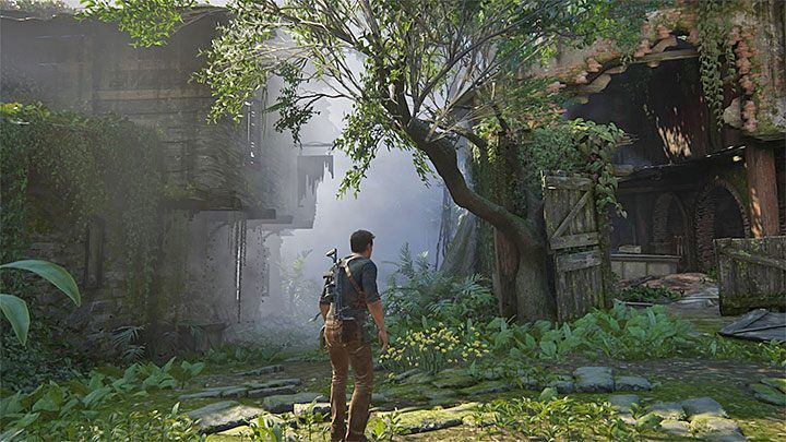Drugi sekret również odnajduje się na początku etapu, a konkretnie w trakcie wstępnej eksploracji Libertalii - Uncharted 4 Kres Złodzieja: Dołączcie do mnie w raju - wszystkie skarby - Uncharted 4: Kres Złodzieja - poradnik do gry
