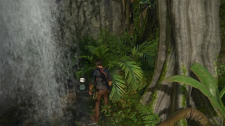 Wskocz do rzeki i przepłyń na drugi brzeg - Uncharted 4 Kres Złodzieja: New Devon - wszystkie skarby - Uncharted 4: Kres Złodzieja - poradnik do gry