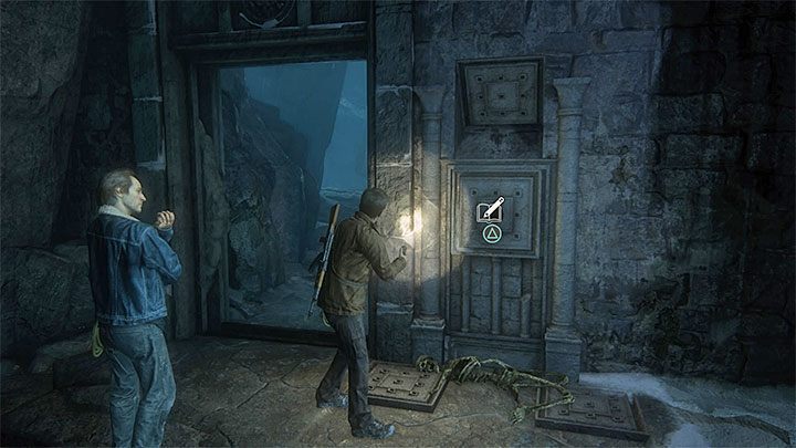 Drugi wpis do dziennika możesz odblokować po rozwiązaniu zagadki z obrotowymi mechanizmami - Uncharted 4 Kres Złodzieja: Wpisy do dziennika - sekrety i zagadki - Uncharted 4: Kres Złodzieja - poradnik do gry