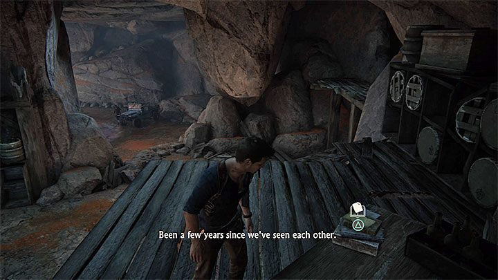 Ściągnij pojemnik na dół i przesuń go w prawo - Uncharted 4 Kres Złodzieja: Notatki - sekrety i zagadki - Uncharted 4: Kres Złodzieja - poradnik do gry