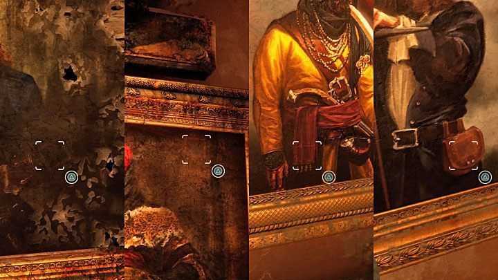 Na Kole Założycieli pojawią się cztery nowe symbole i tak jak wcześniej musisz rozpocząć od sfotografowania ich - Uncharted 4 Kres Złodzieja: Trudne zagadki - sekrety i zagadk - Uncharted 4: Kres Złodzieja - poradnik do gry