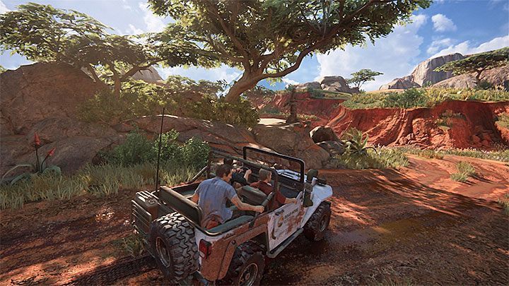 Kopiec ten możecie odnaleźć niedługo po zniszczeniu czwartego, a konkretnie tuż po przejechaniu po niestabilnym drewnianym moście - Uncharted 4 Kres Złodzieja: Pogromca kopczyków - trofeum, jak zdobyć? - Uncharted 4: Kres Złodzieja - poradnik do gry