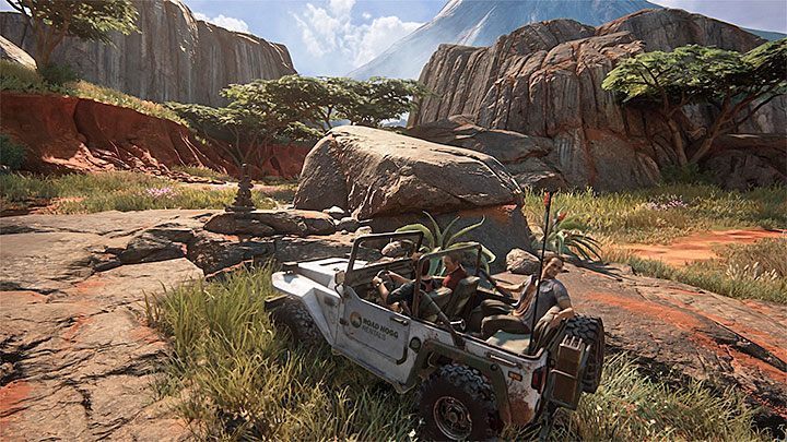Kopiec odnajdziecie niedługo po użyciu wyciągarki na zniszczonym moście, w drodze do głównego obszaru mapy - Uncharted 4 Kres Złodzieja: Pogromca kopczyków - trofeum, jak zdobyć? - Uncharted 4: Kres Złodzieja - poradnik do gry