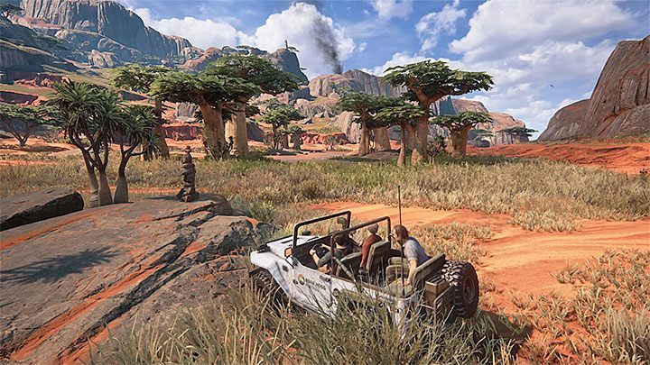 Kopiec odnajdziecie tuż po dotarciu do największego obszaru mapy - Uncharted 4 Kres Złodzieja: Pogromca kopczyków - trofeum, jak zdobyć? - Uncharted 4: Kres Złodzieja - poradnik do gry