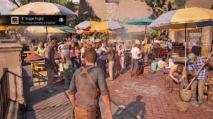 Komentarz: Trofeum to możecie zdobyć w rozdziale 11 gry, a konkretnie tuż po rozwiązaniu zagadki z Kołem Założycieli - Uncharted 4 Kres Złodzieja: Ukryte trofea - lista wszystkich - Uncharted 4: Kres Złodzieja - poradnik do gry